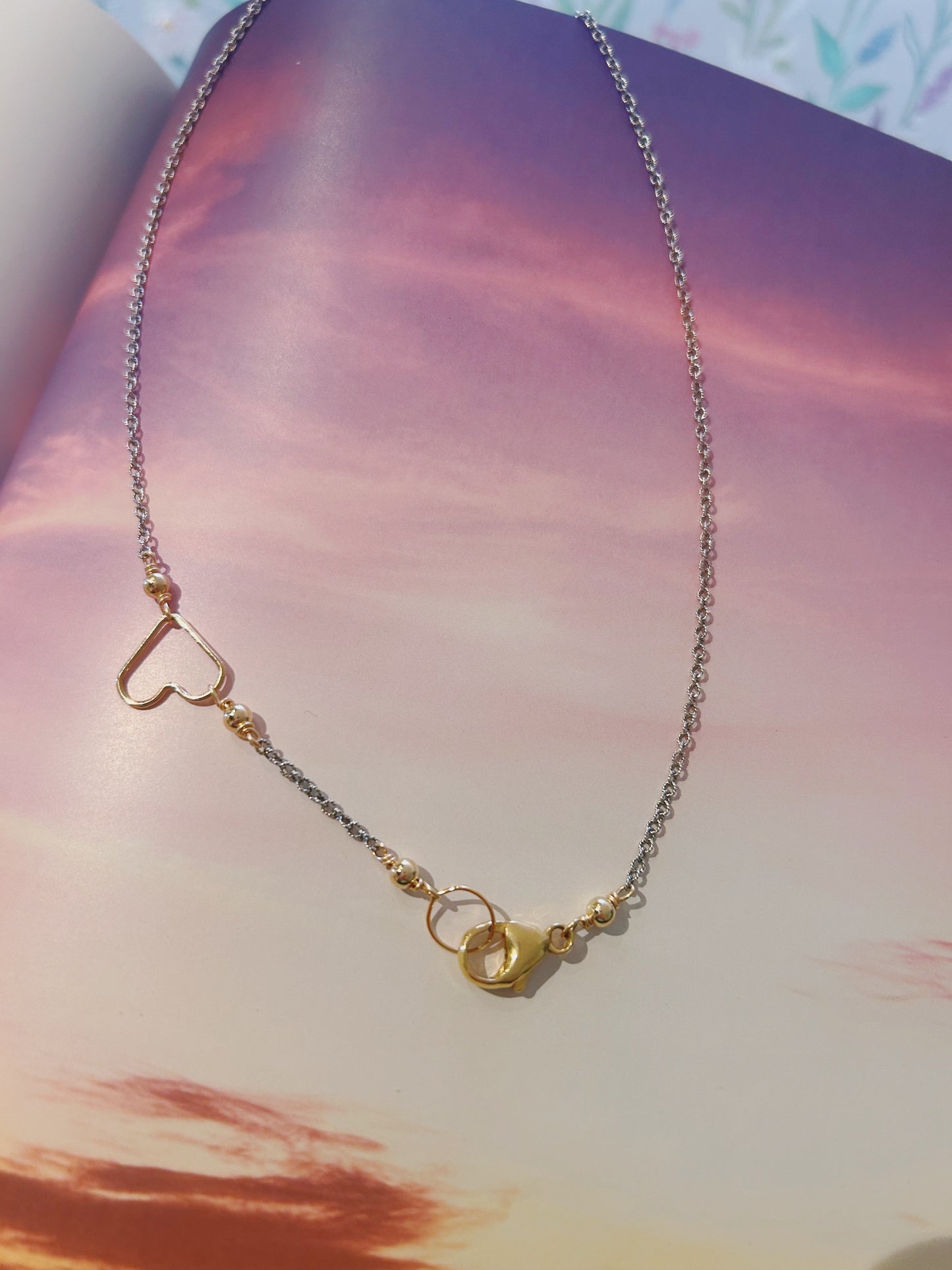 Front Clasp Heart Layer