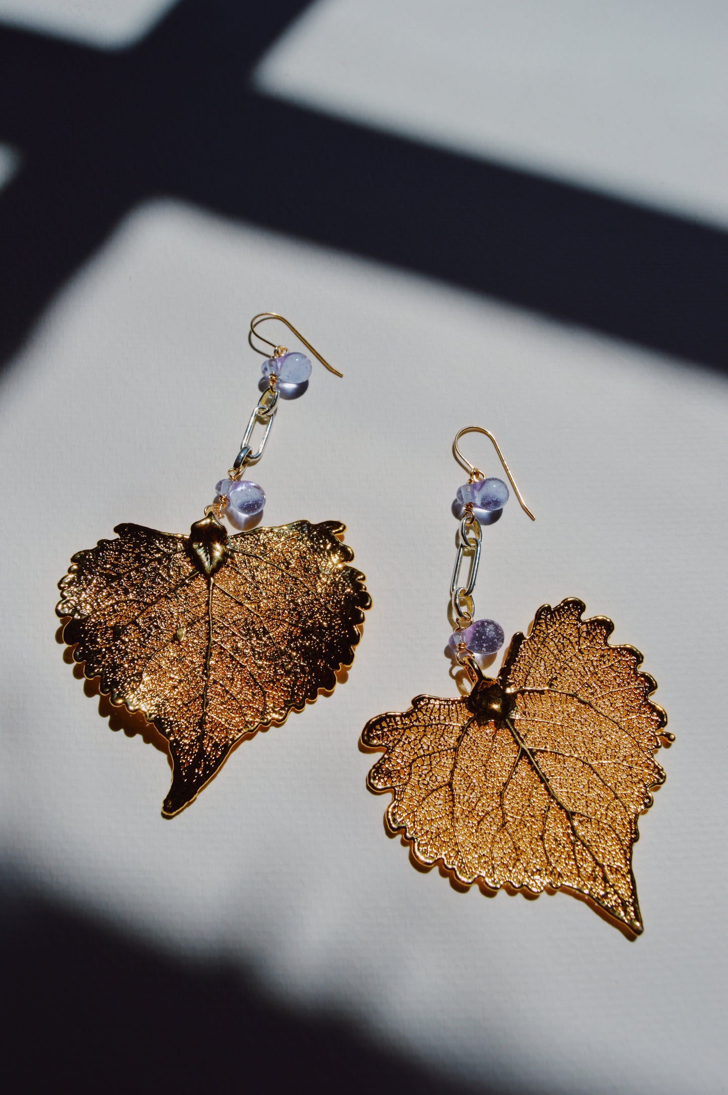 Gold Leaf Dangles
