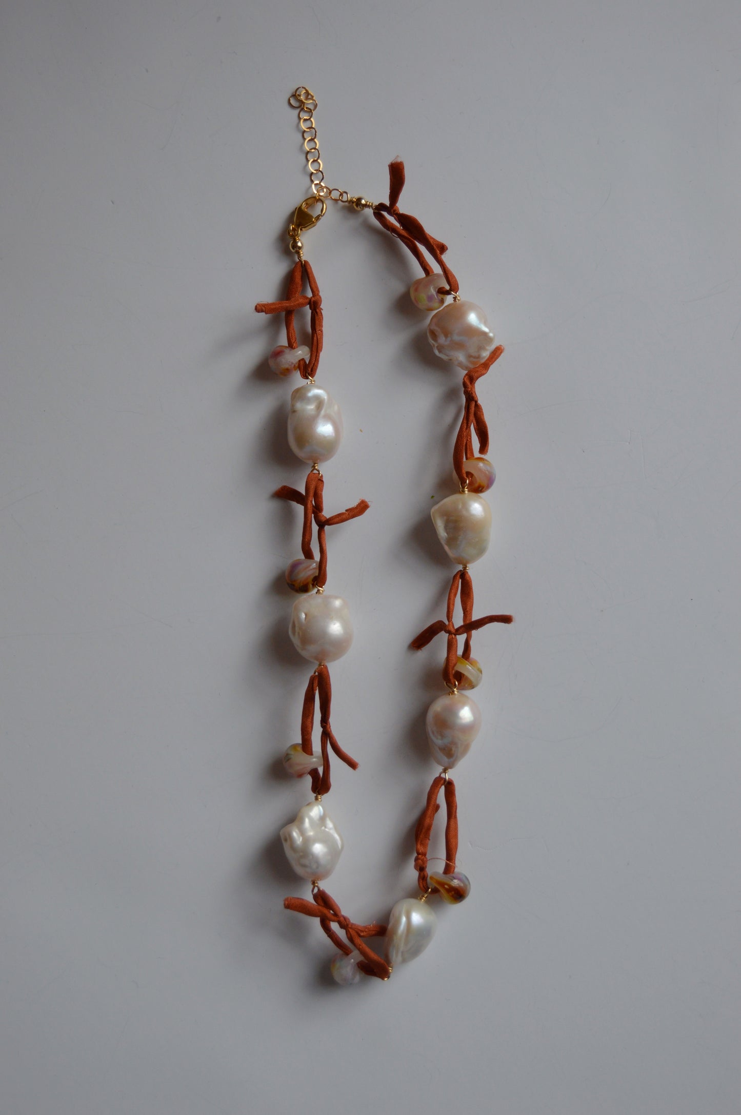 Silk and Pearl Layer - Coconut Puka