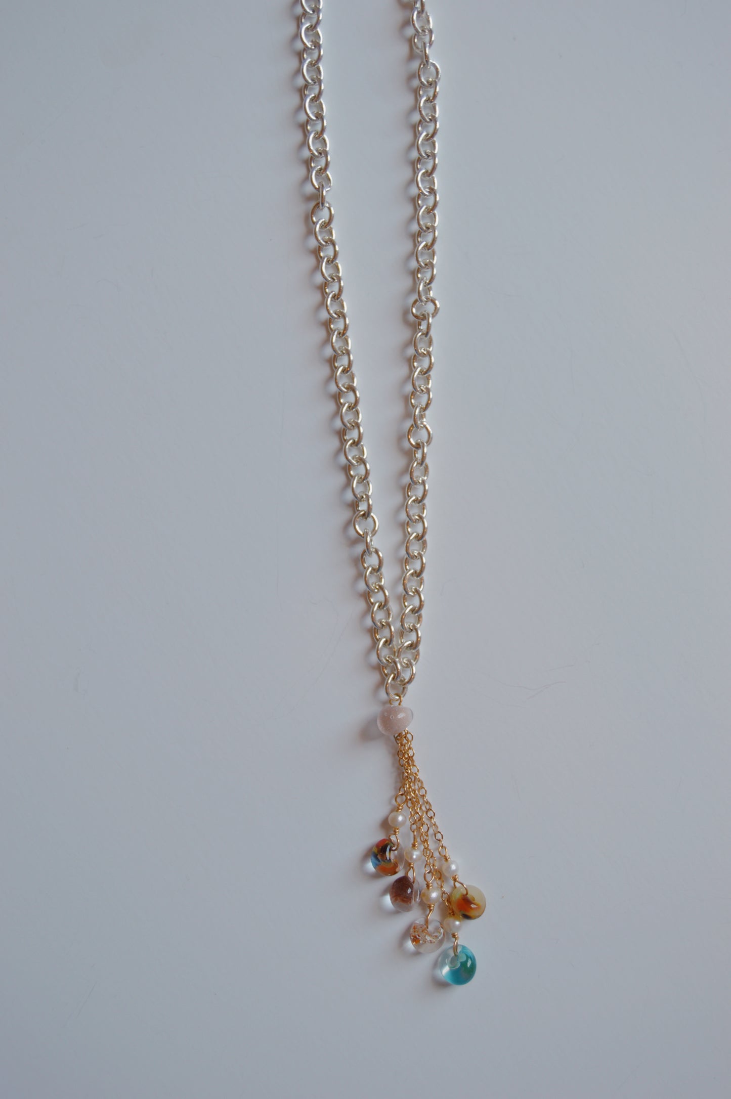 Fall Party Drop Necklace