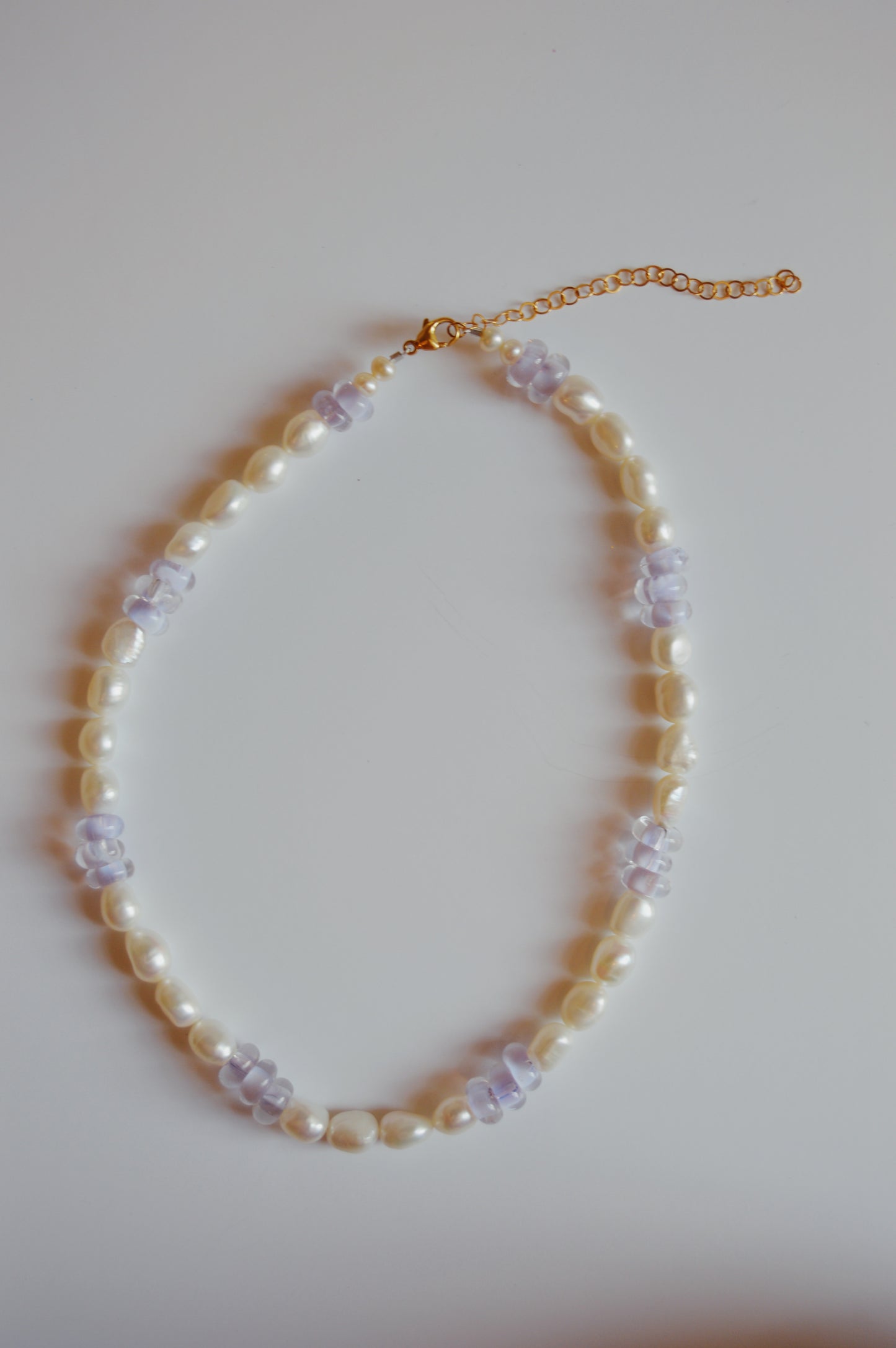 Glass Donut and Pearl Layer