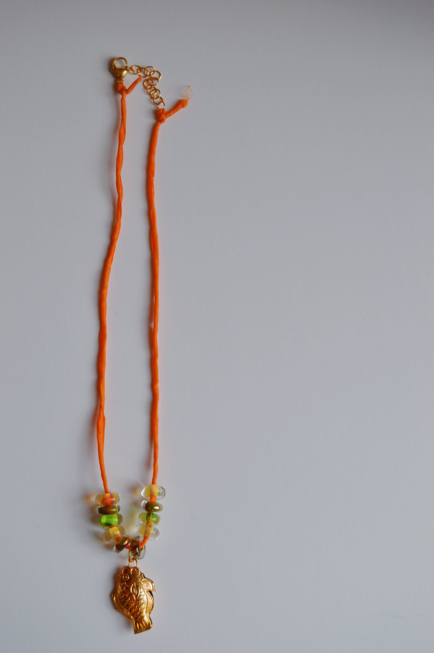 Cloisonne Fish Layer - Orange