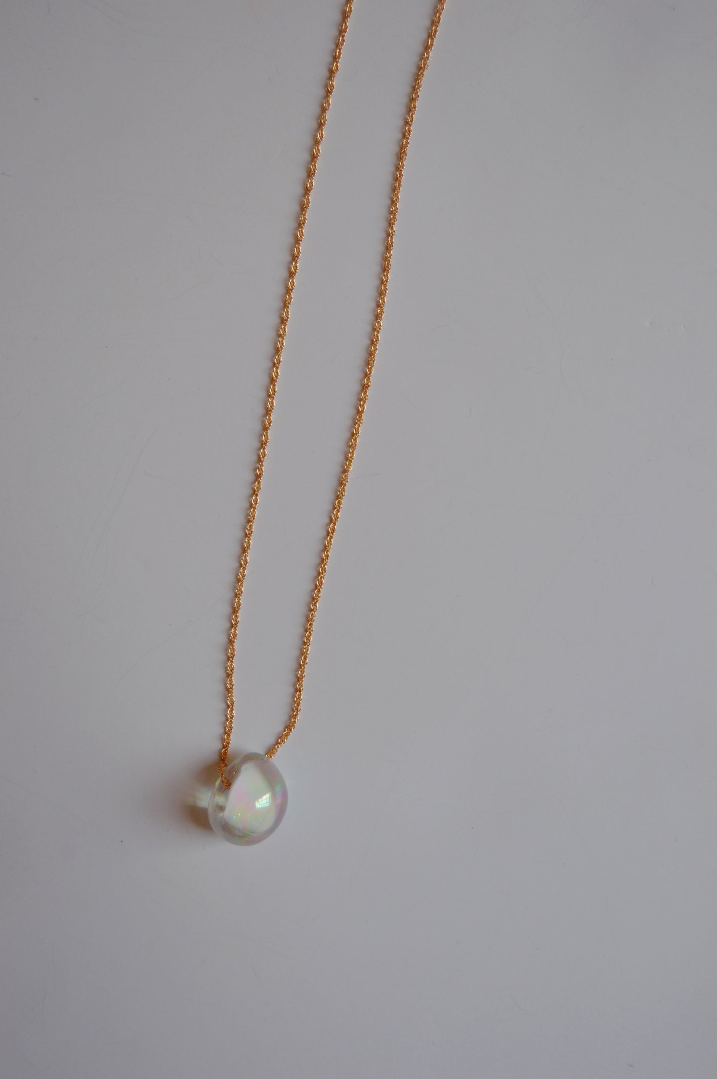 Dainty Grand Bubble Single- Shimmer White