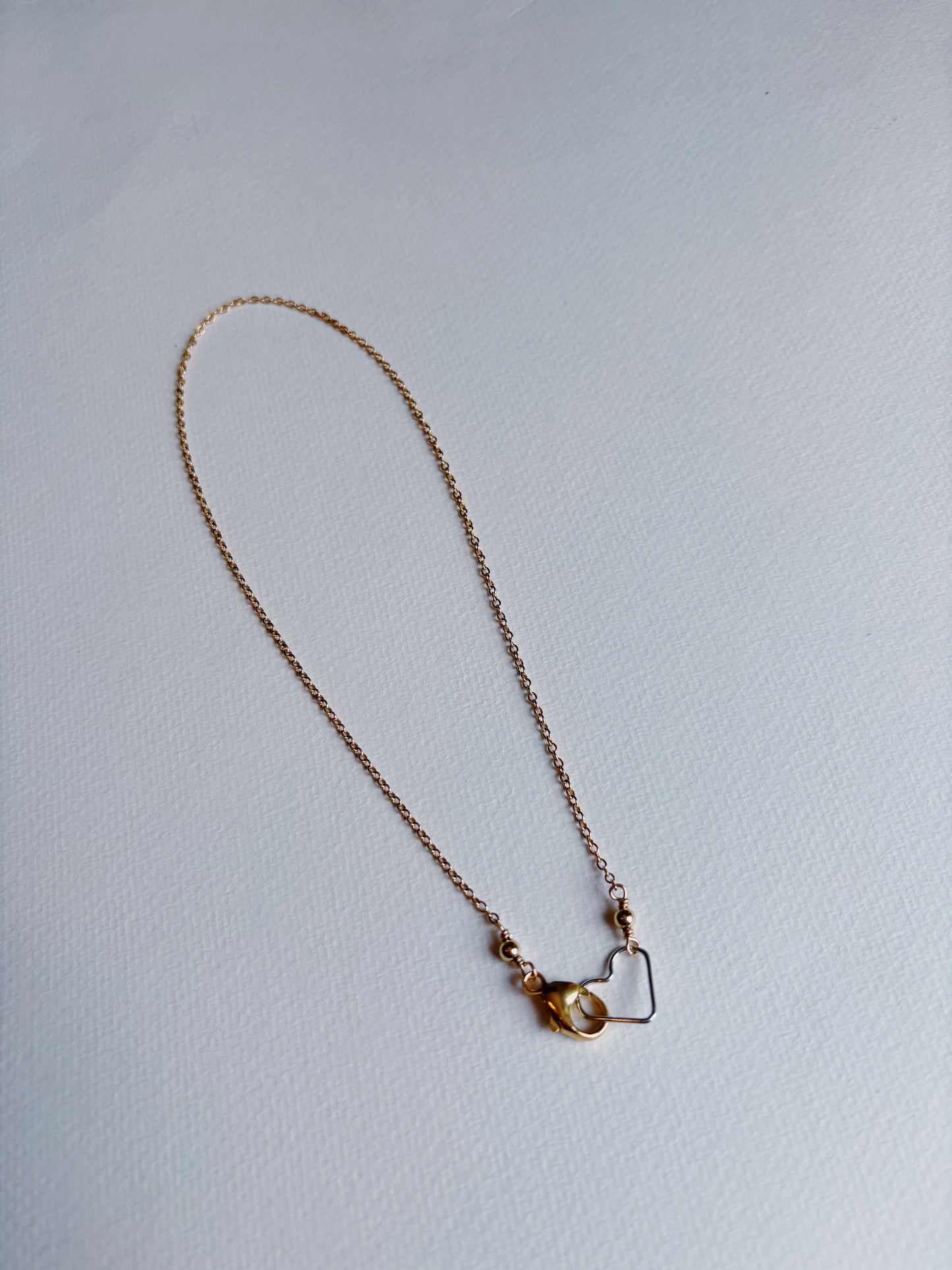 Front Clasp Heart Layer