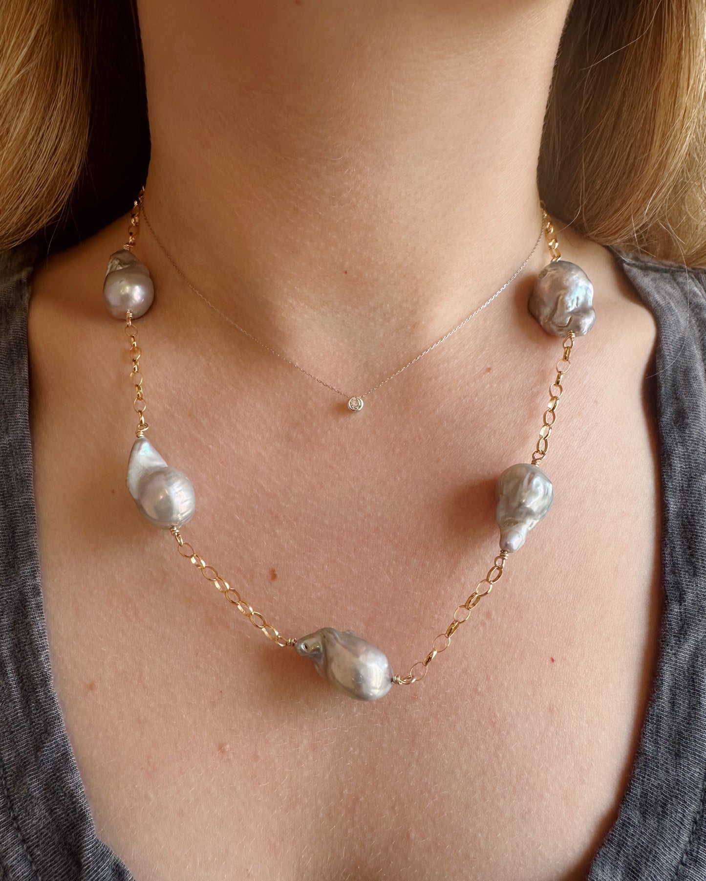 Silver Organic Pearl Layer