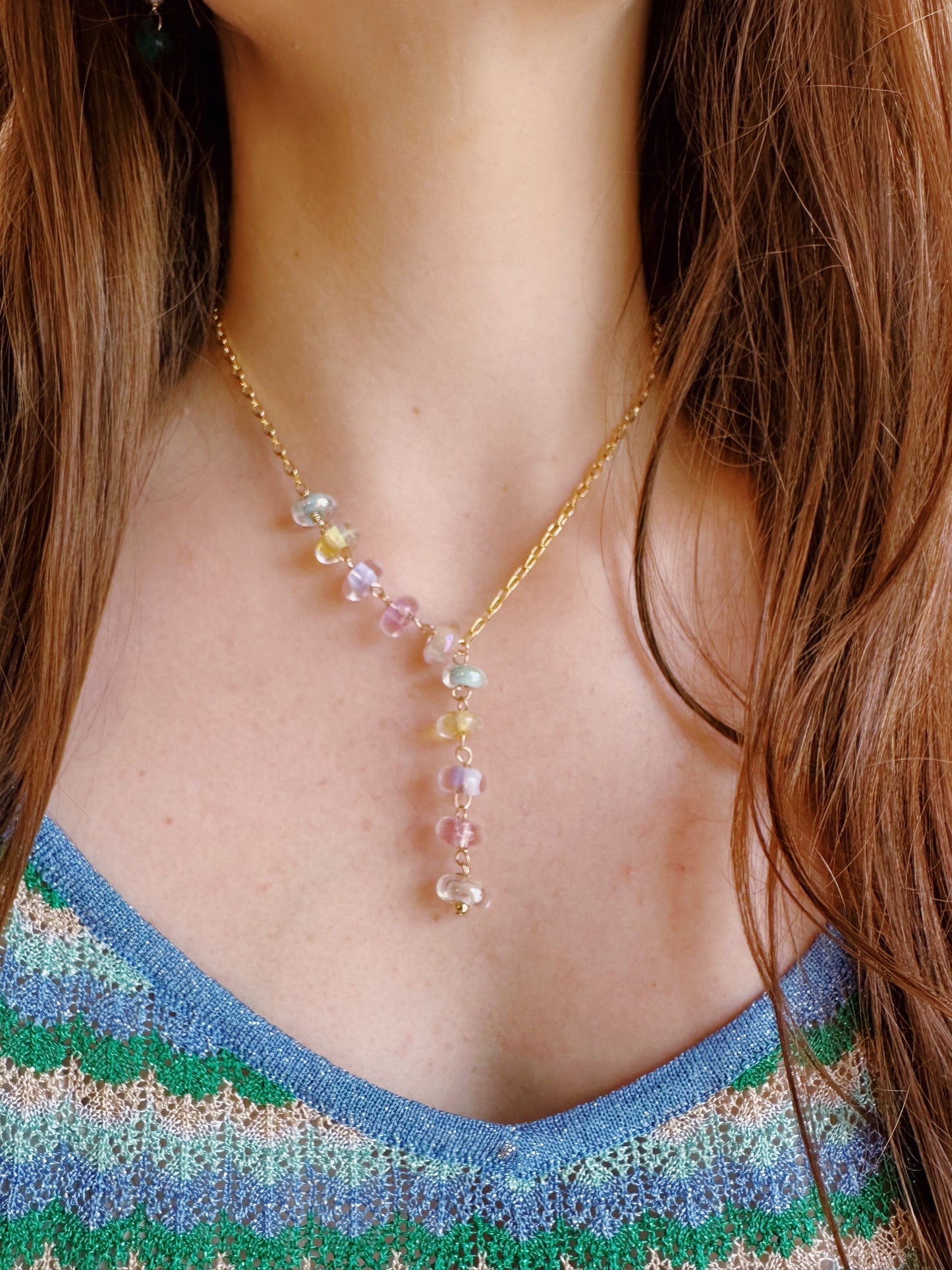 Donut Lariat - Pastel Mix