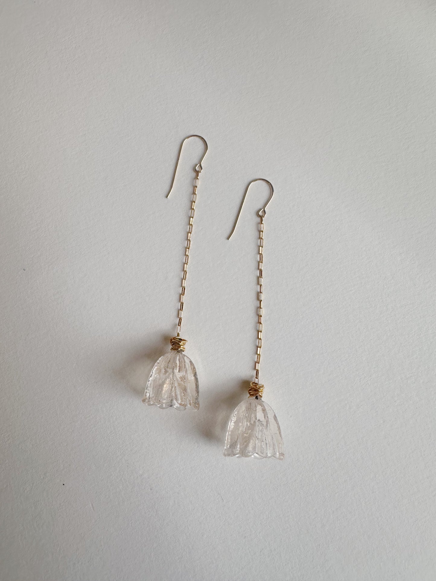 Glass Tulip Drops - Blush