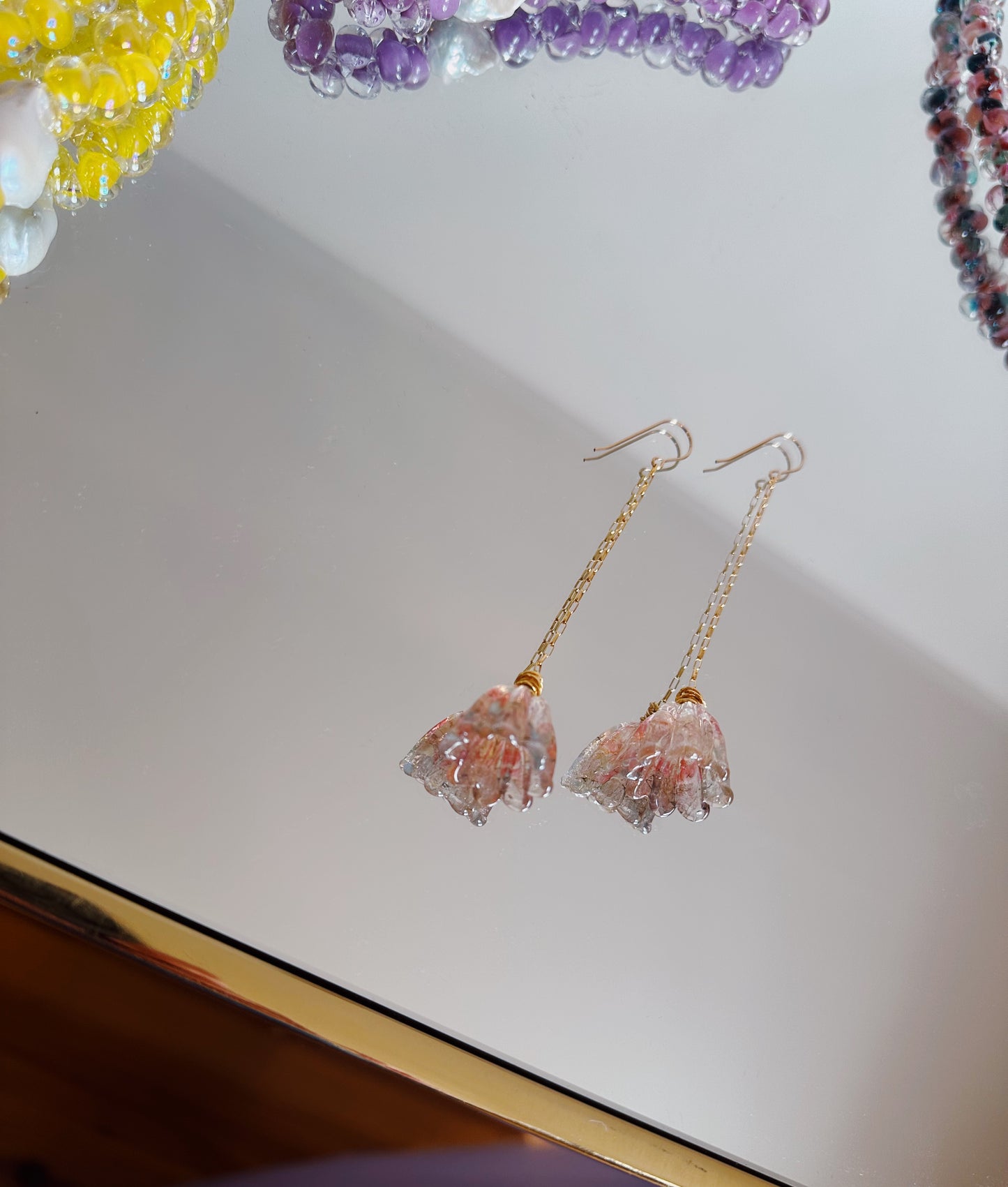 Glass Tulip Drops - Jellyfish