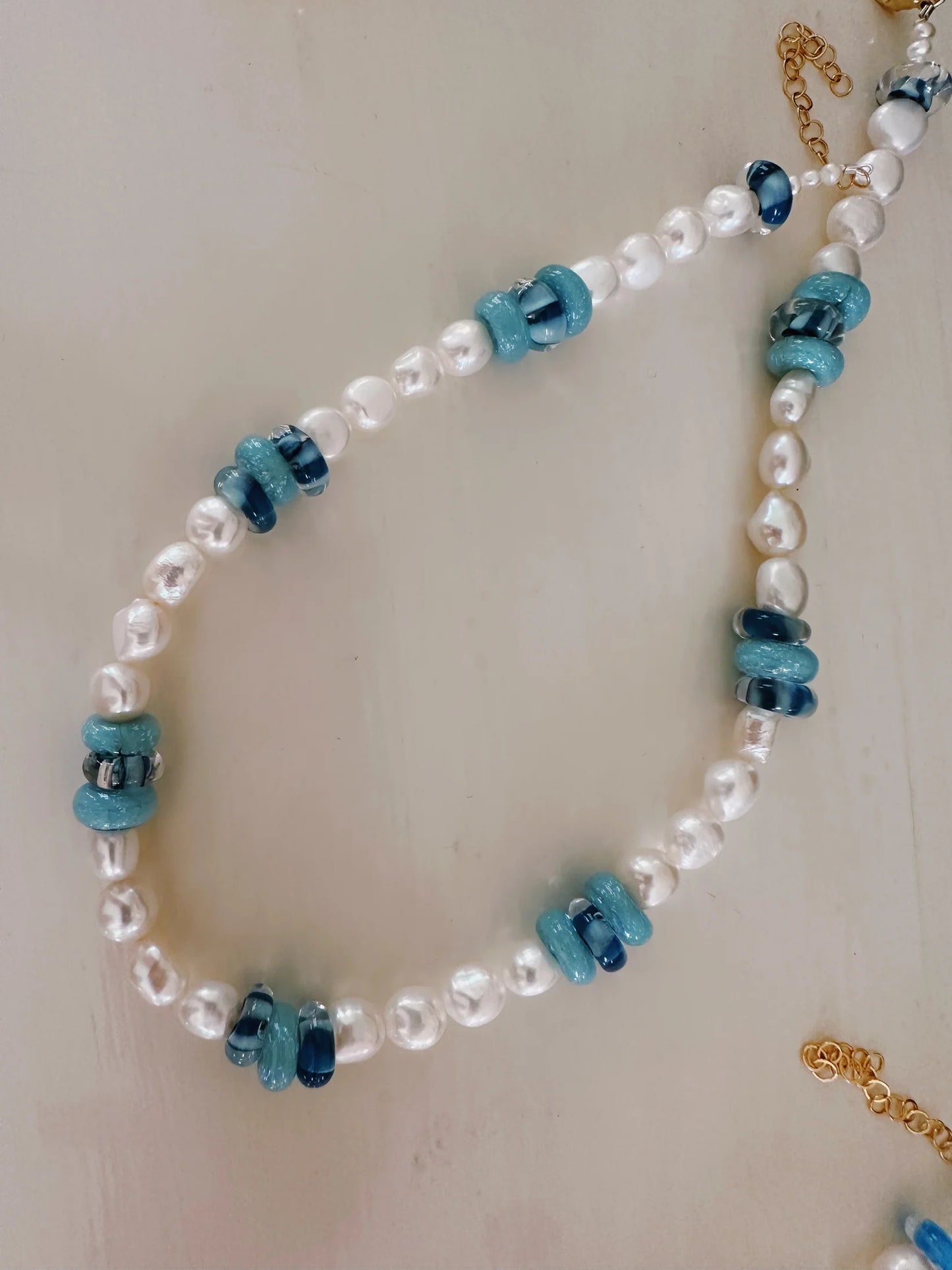 Glass Donut and Pearl Layer