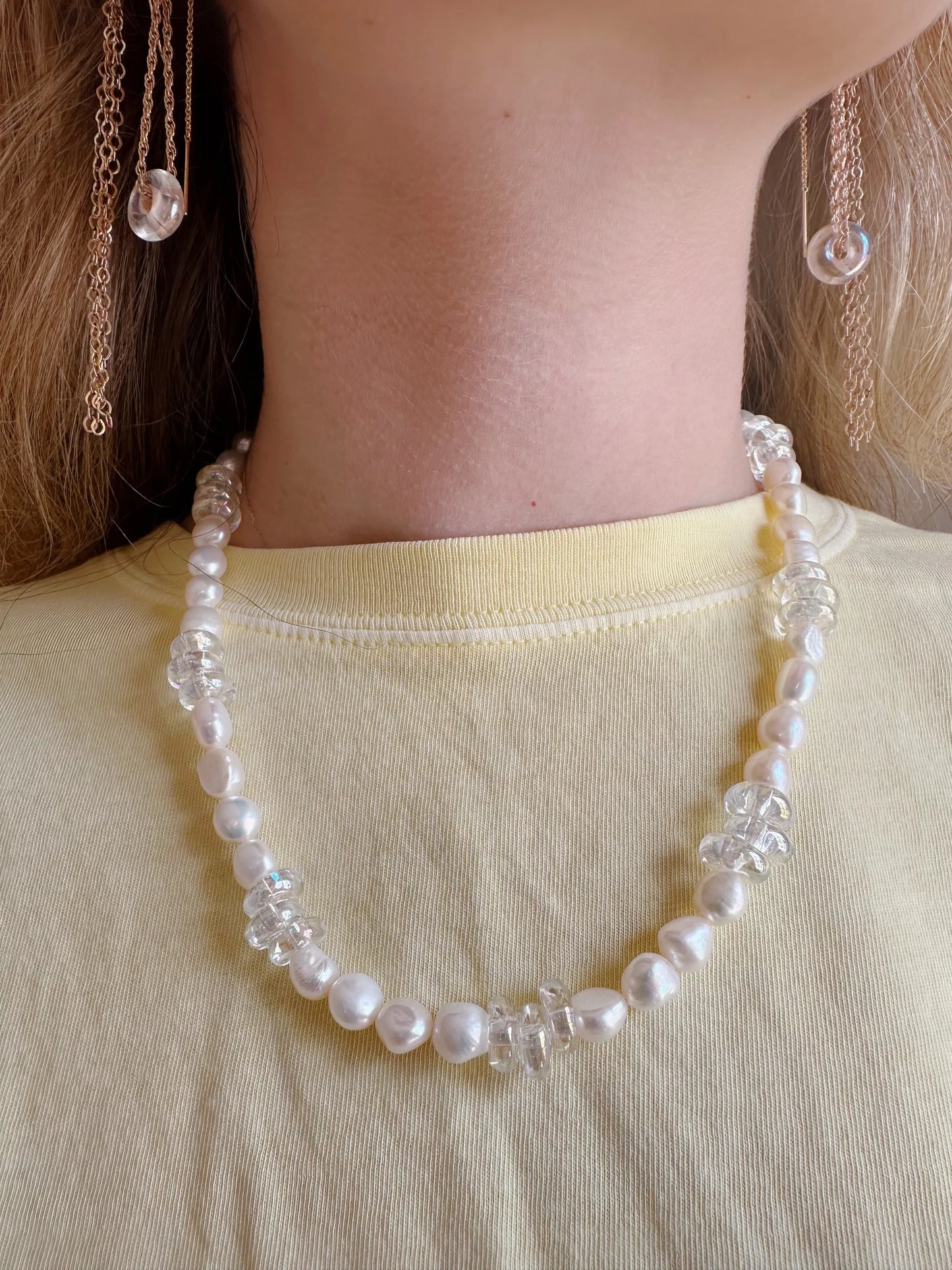 Glass Donut and Pearl Layer