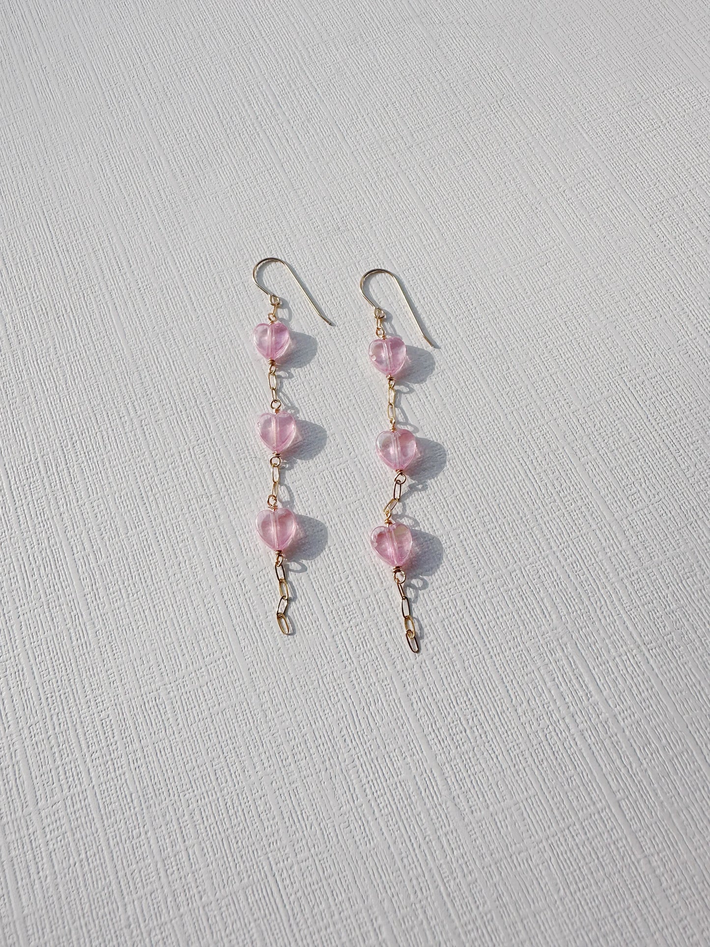 Acrylic Heart Drops