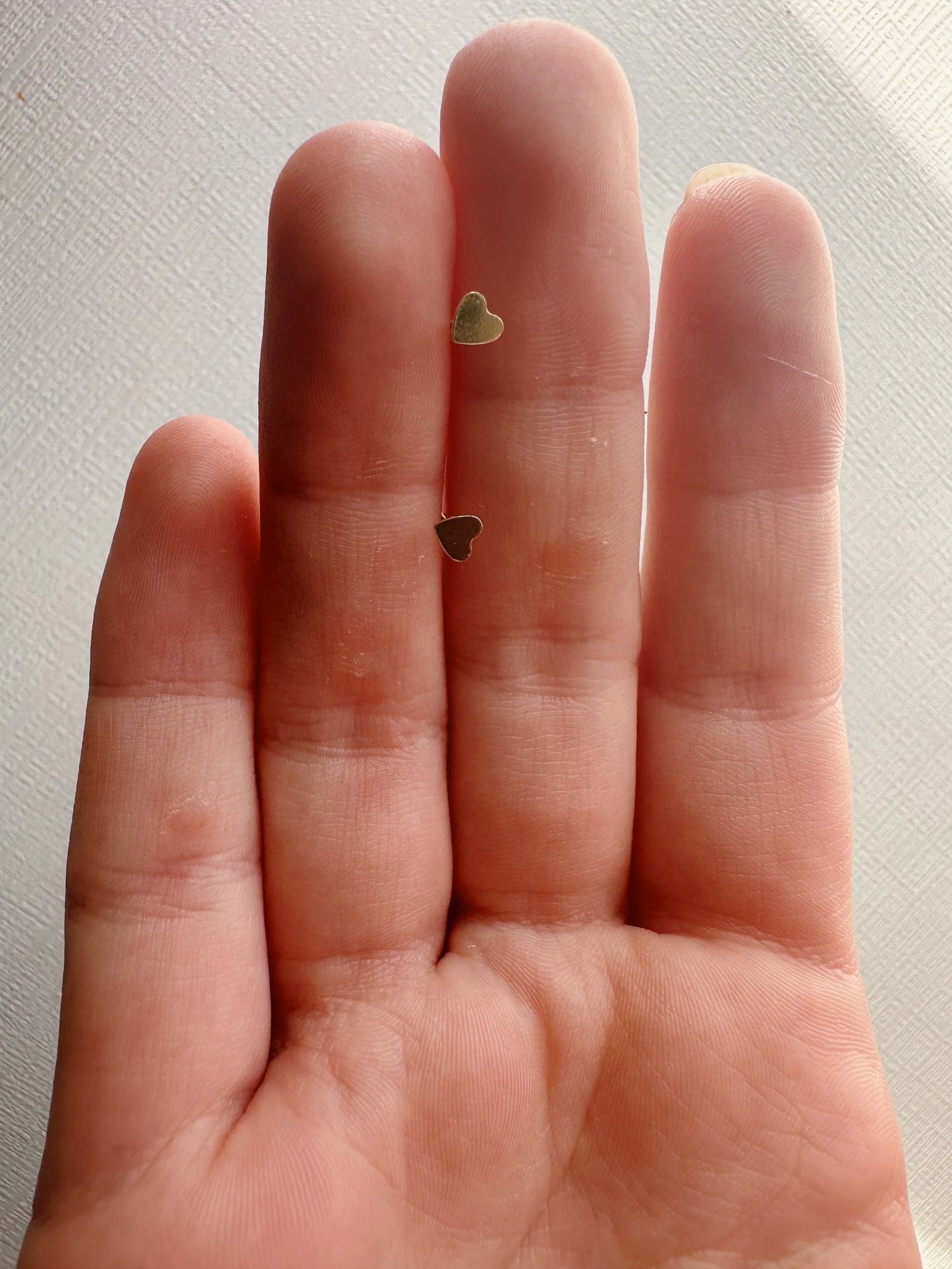 Mini Heart Studs