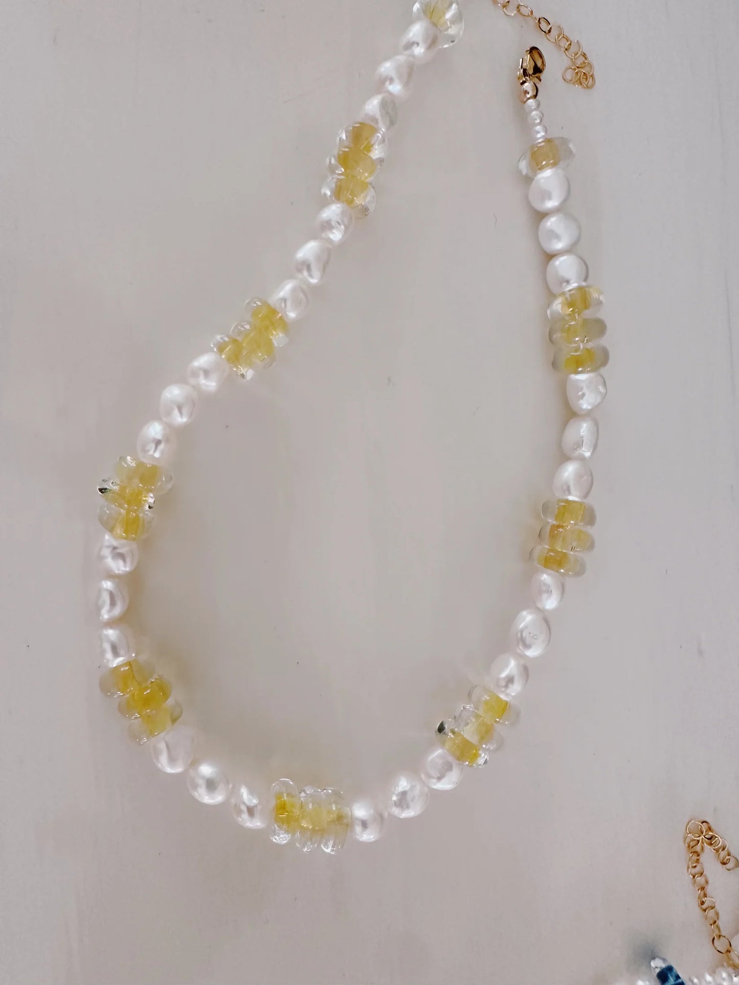 Glass Donut and Pearl Layer