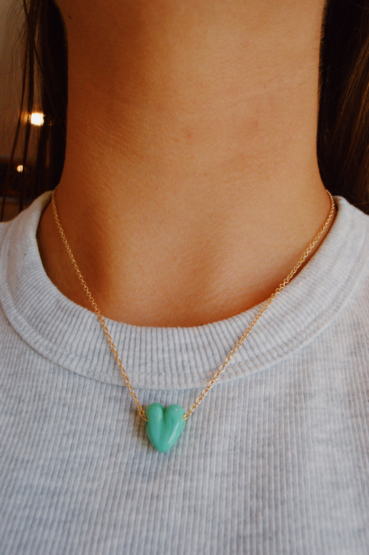 Mini Glass Heart