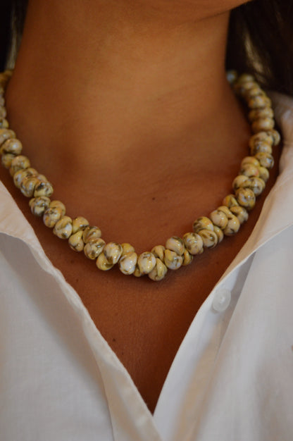 Bubble Glass Necklace- Pebbles