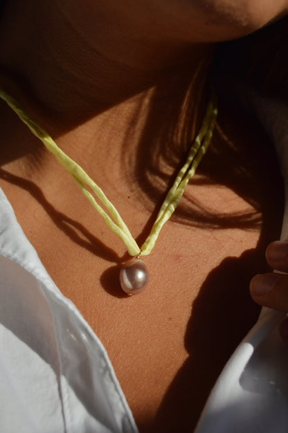 Single Pearl Silk Layer- Butter