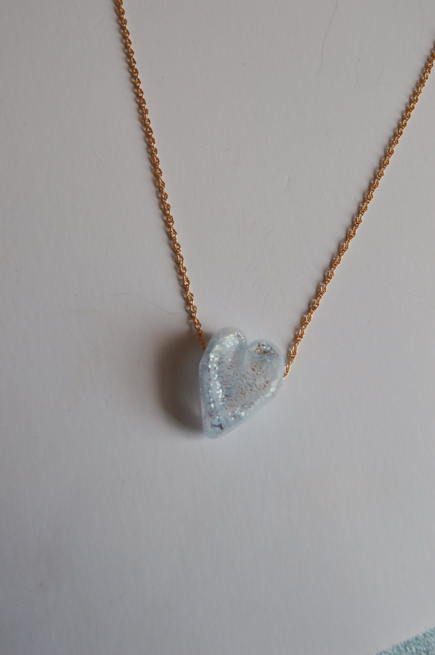 Glass Heart Necklace