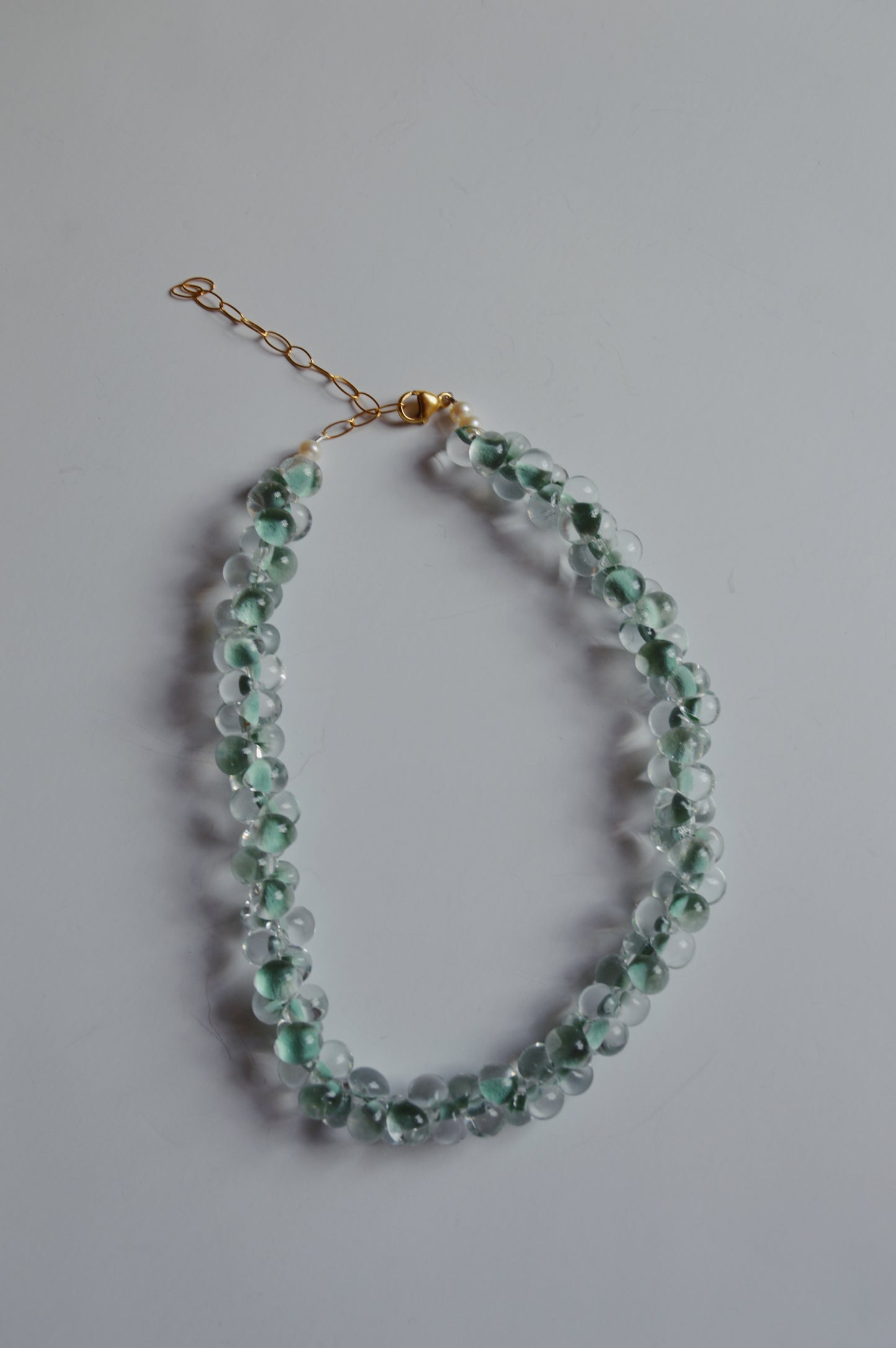 Solid Bubble Glass Necklace