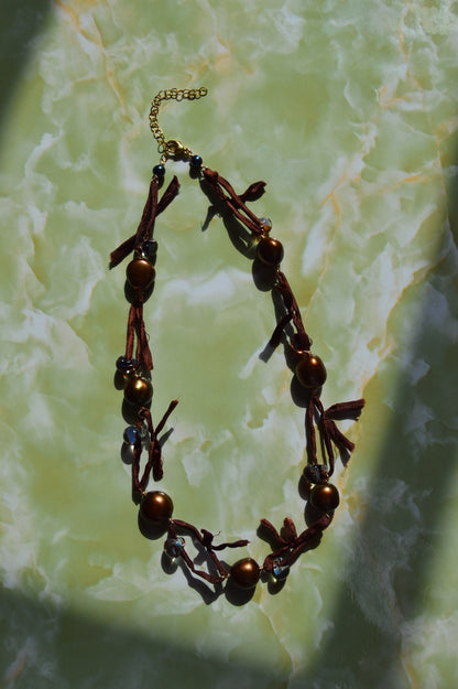 Silk and Pearl Layer - Mocha