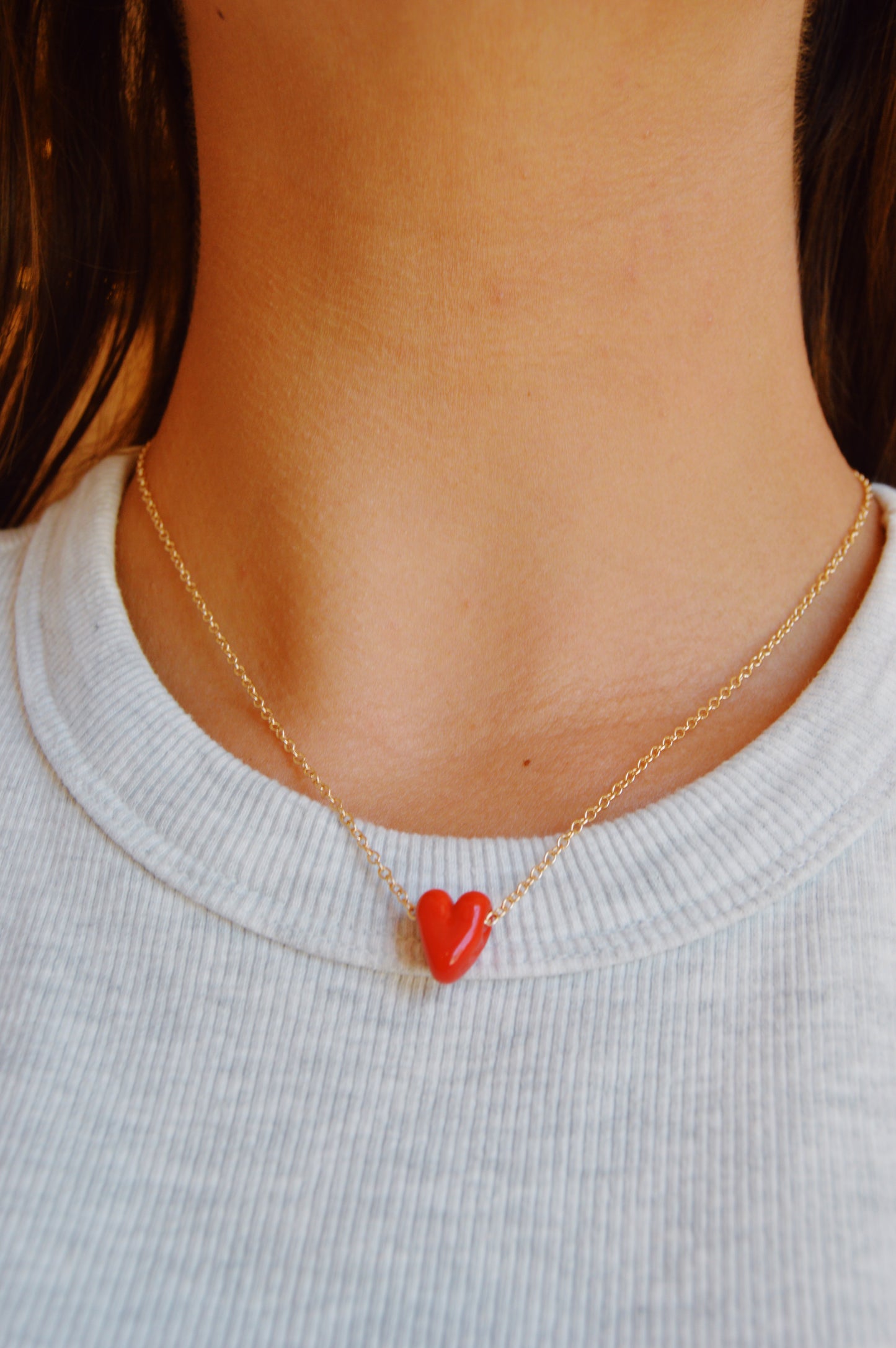 Mini Glass Heart