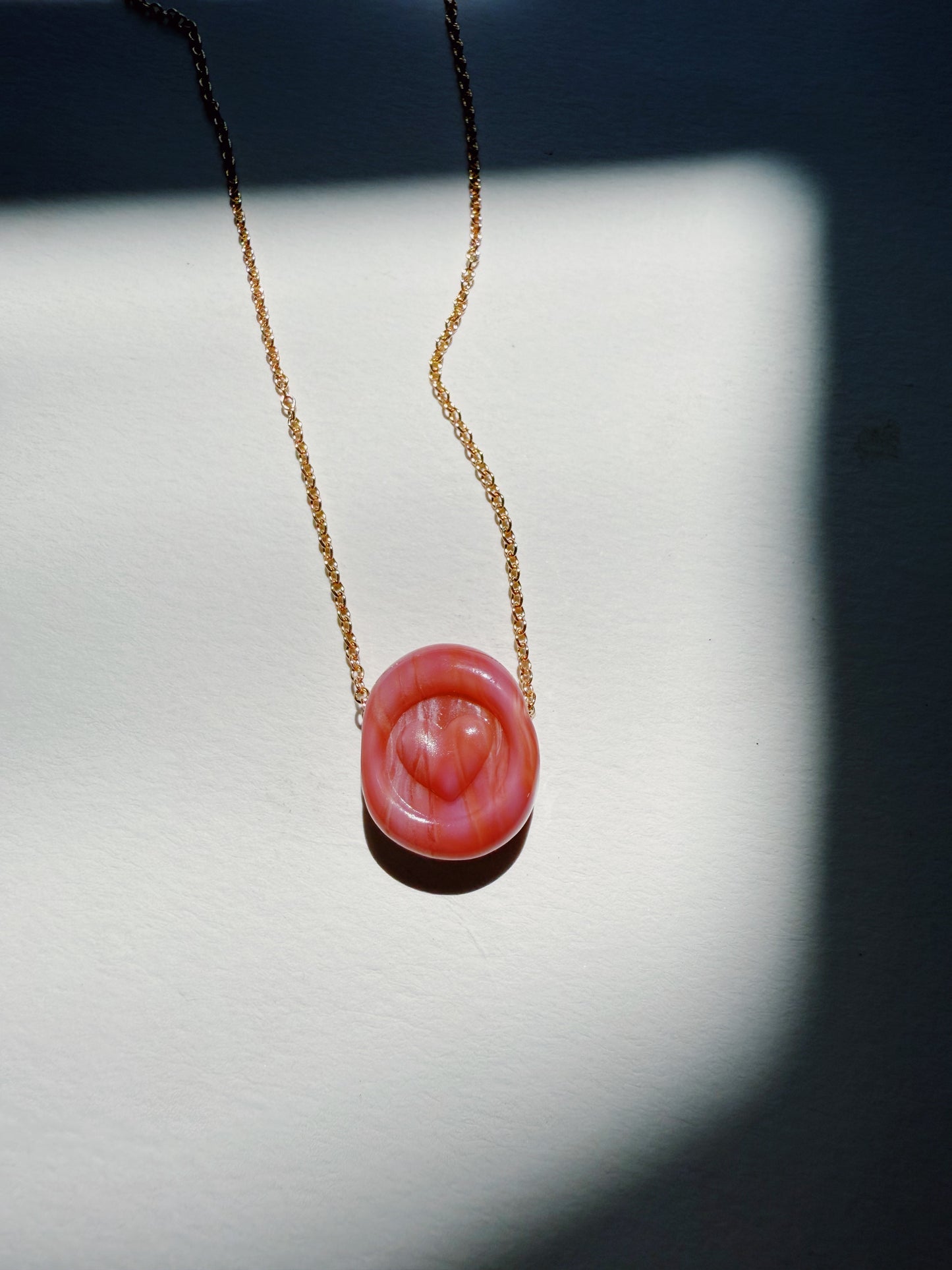 Glass Stamp Necklaces