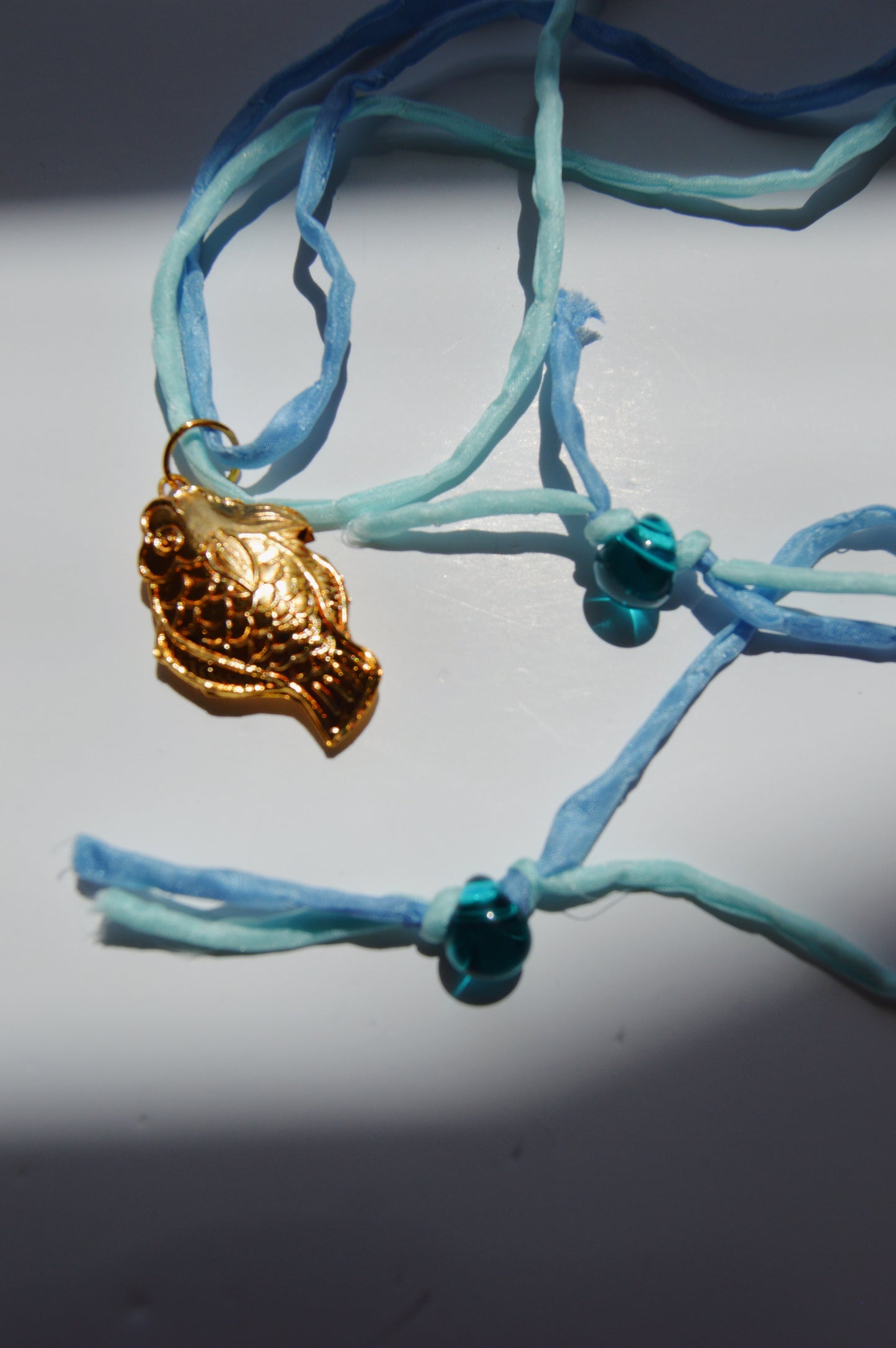 Floating Silk - Cloisonne Fish