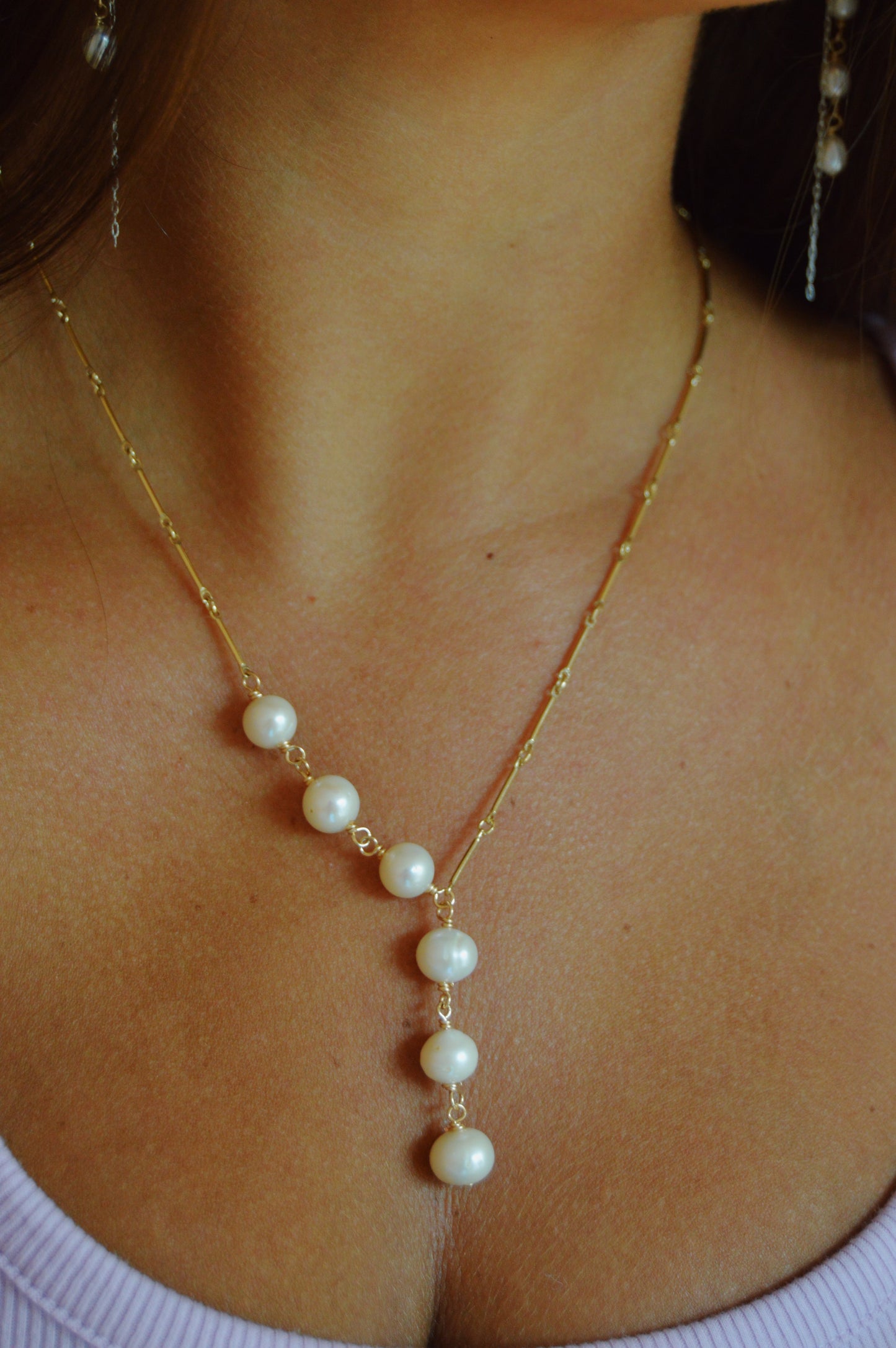 Super Sale 6 Pearl Lariats