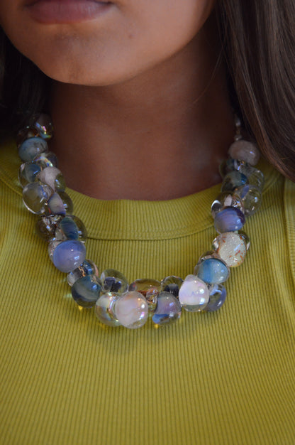 Grand Bubble Necklace- Autumn Mix
