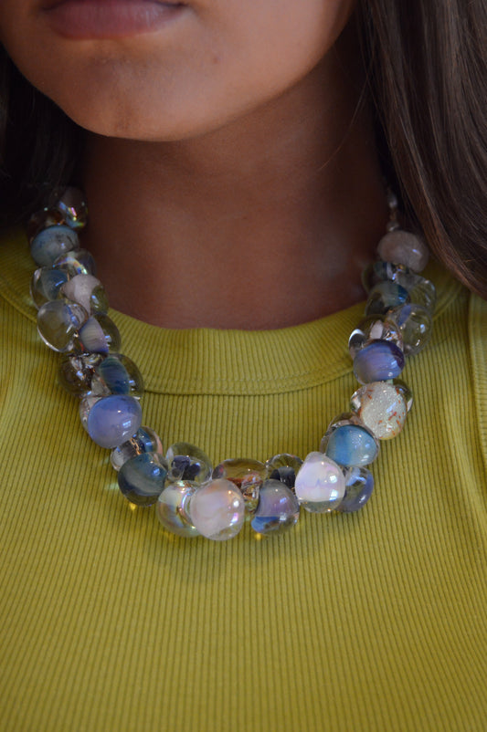 Grand Bubble Necklace- Autumn Mix