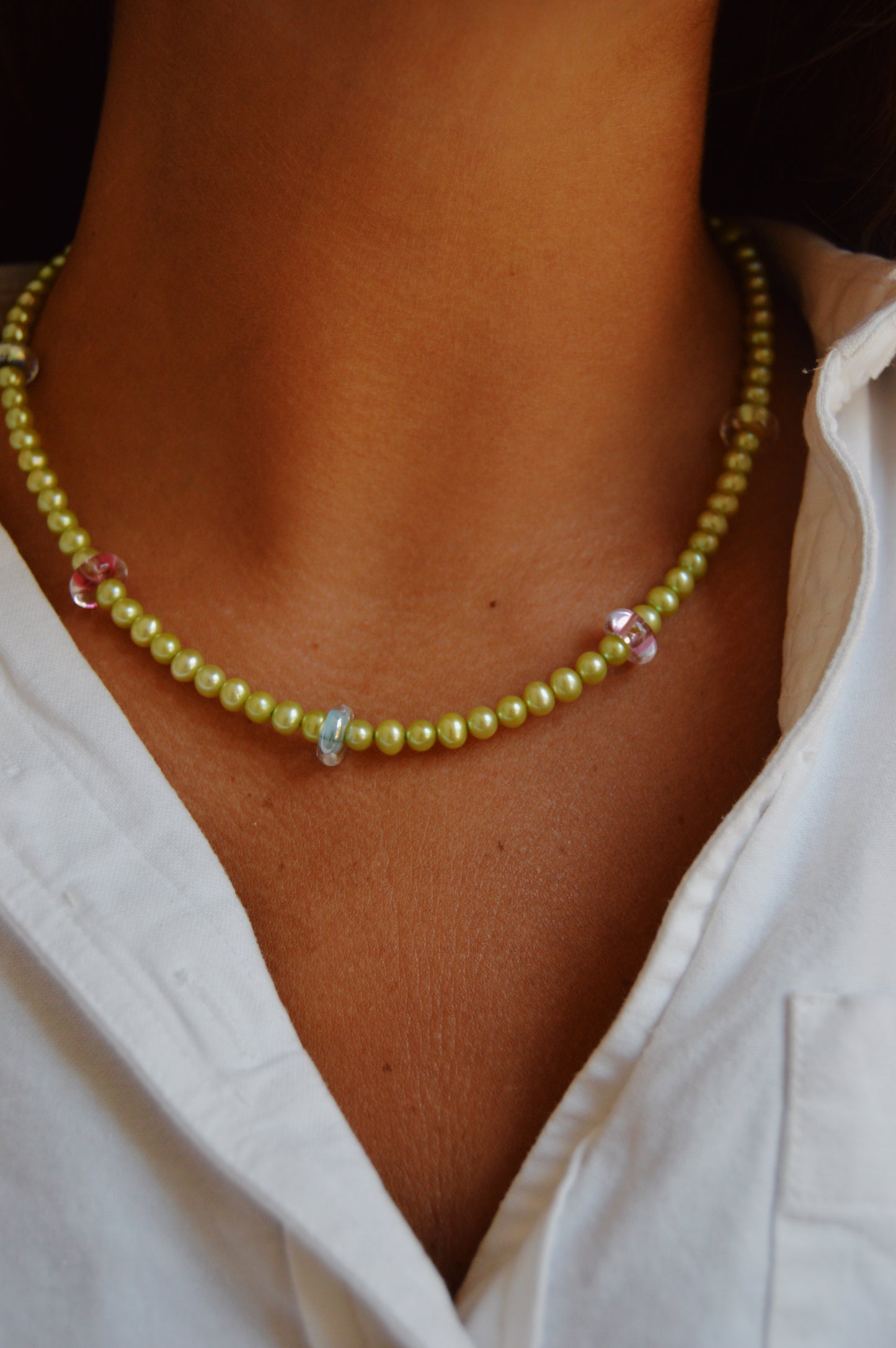Green Pearl and Donut Layer