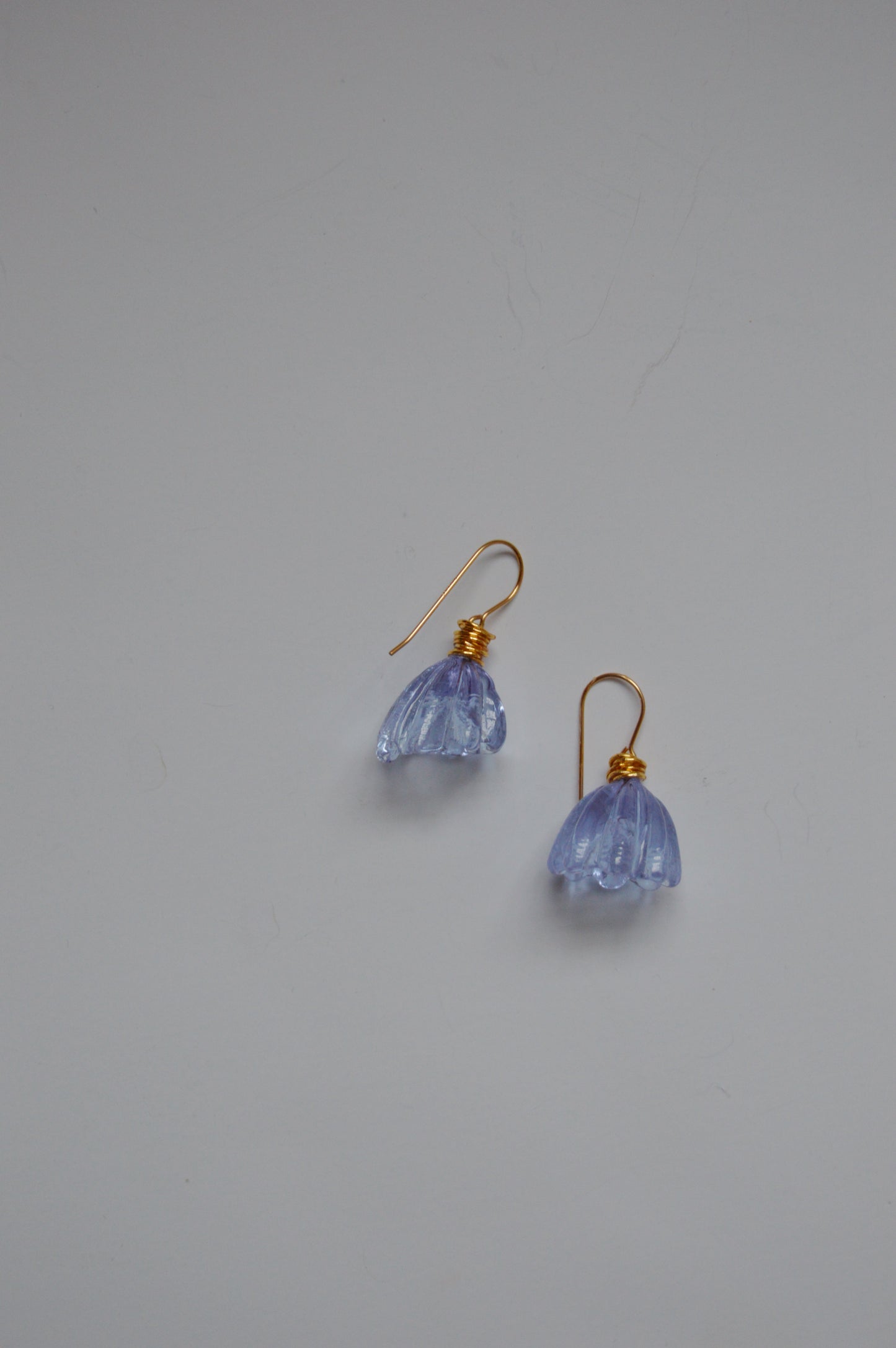 Super Sale Glass Tulip Earrings- Minis