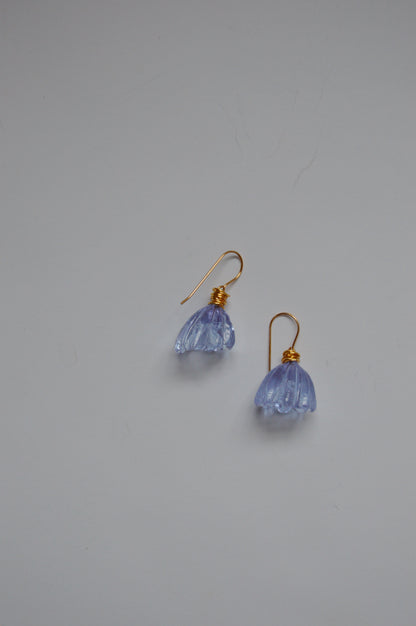 Super Sale Glass Tulip Earrings- Minis