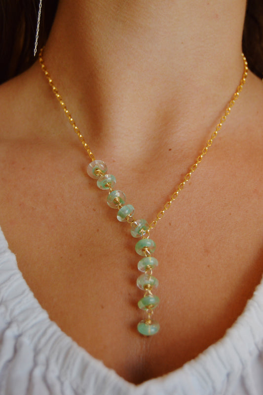 Donut Lariat-Mint