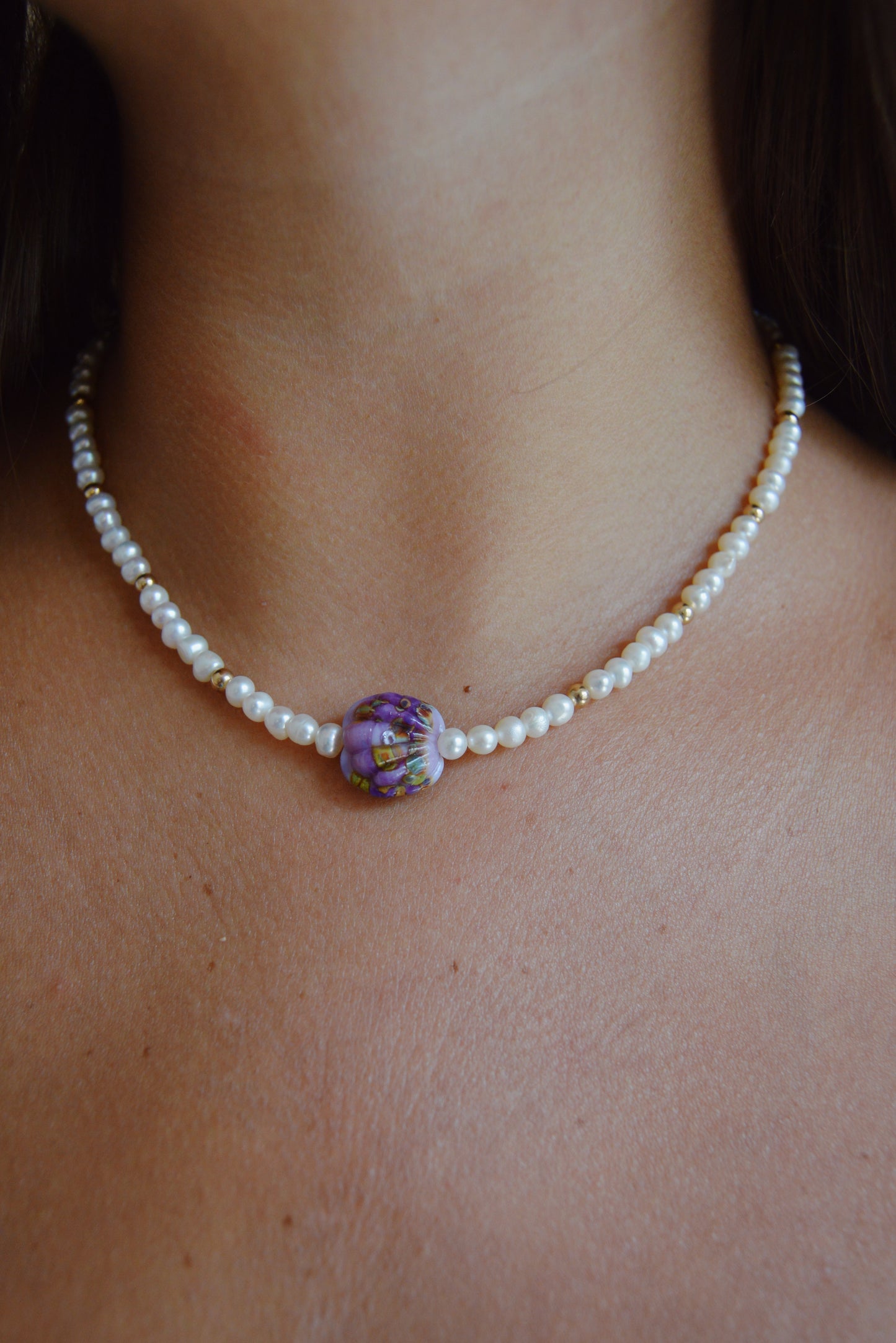 Pearly Seashell Layer- Purple