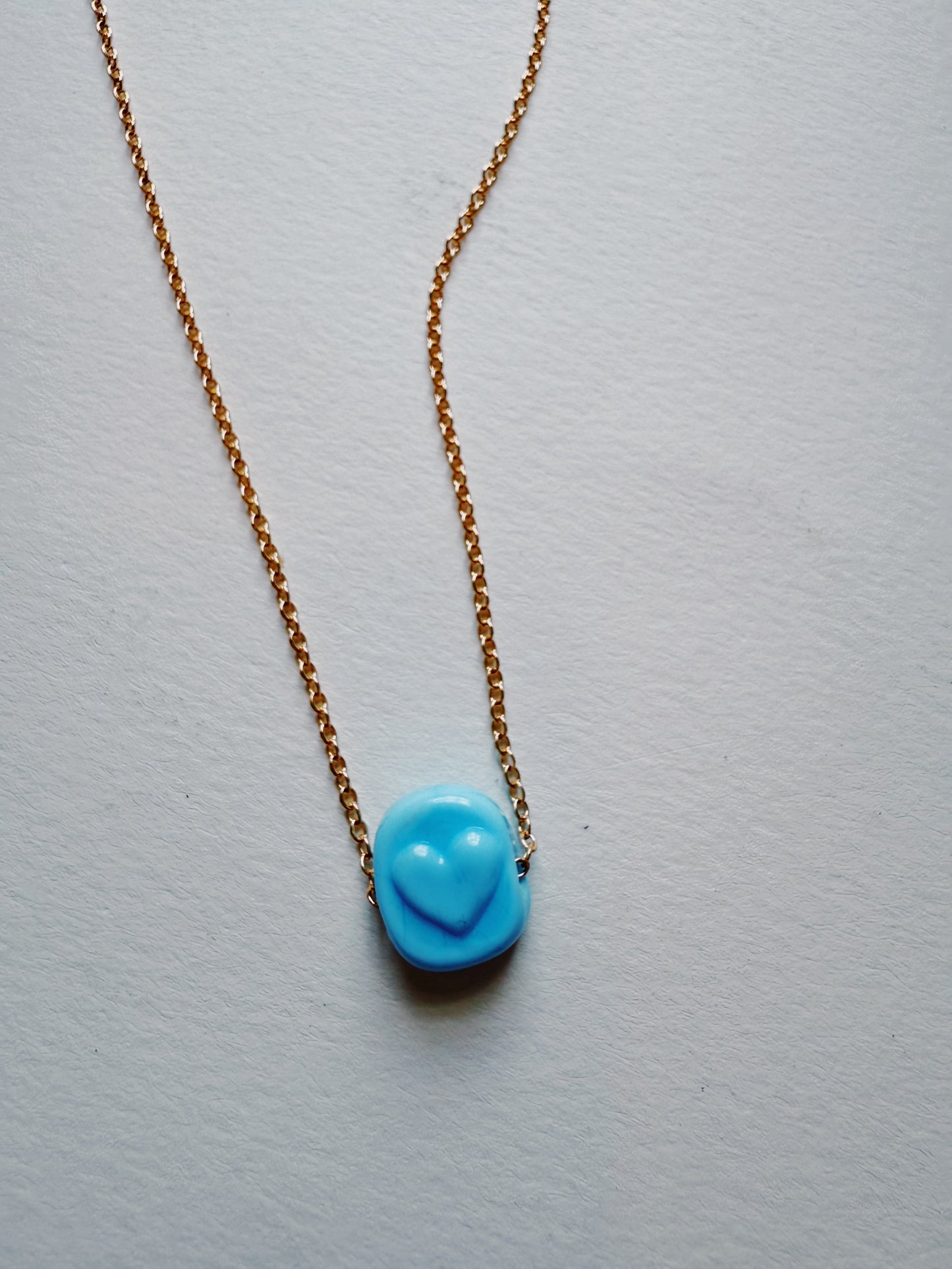 Glass Stamp Necklaces
