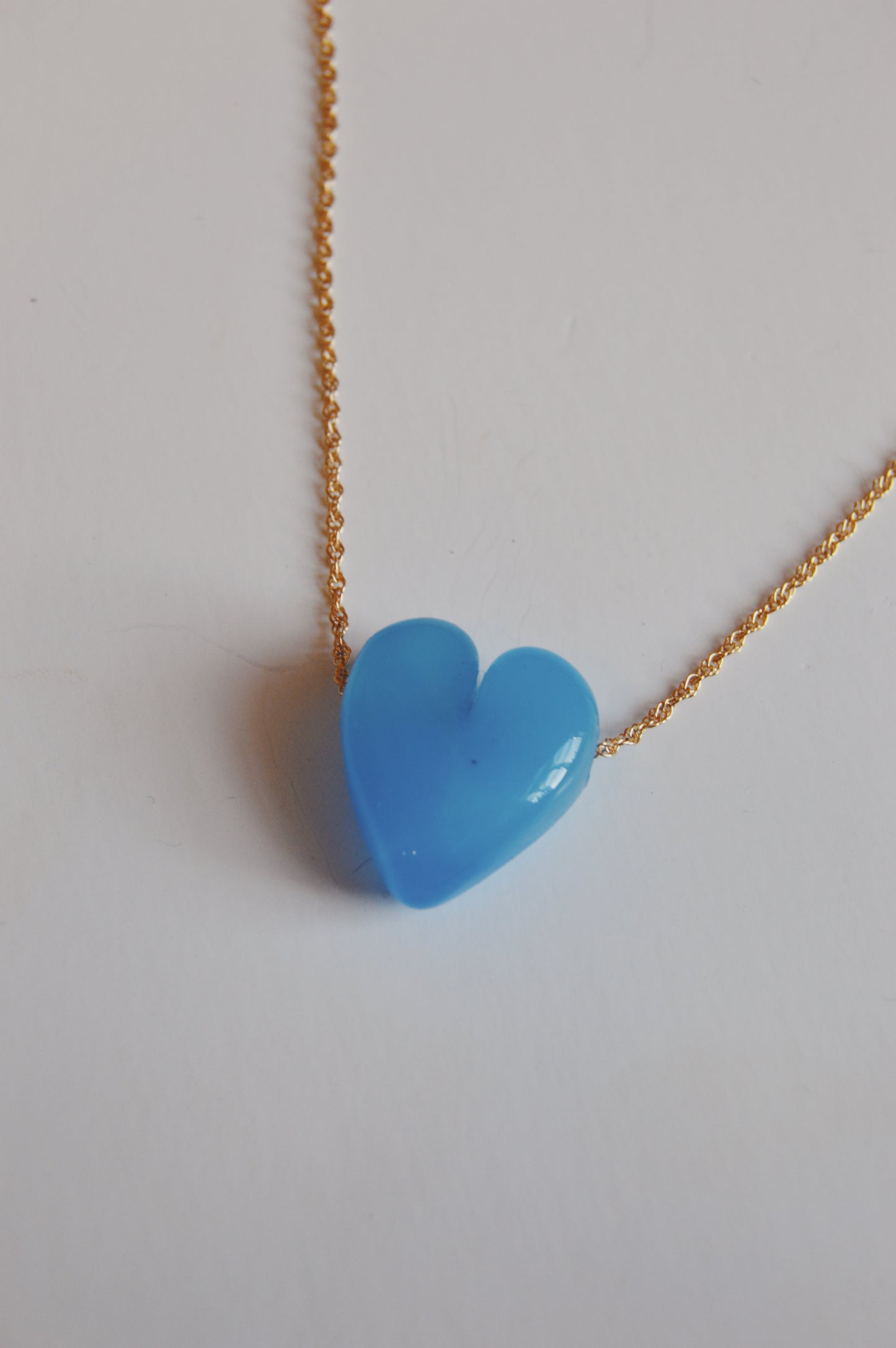Glass Heart Necklace