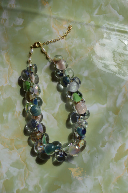Grand Bubble Necklace- Autumn Mix