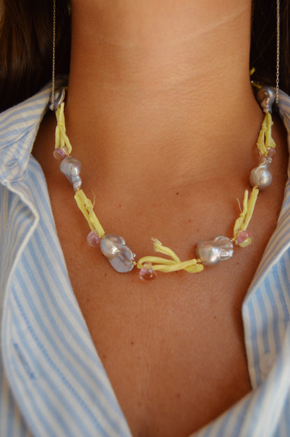 Silk and Pearl Layer- Tweetie Bird