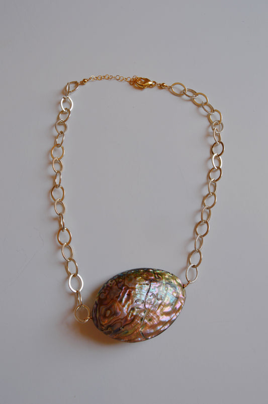 Sterling Silver Abalone Layer