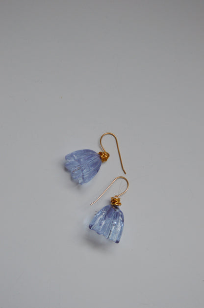 Super Sale Glass Tulip Earrings- Minis