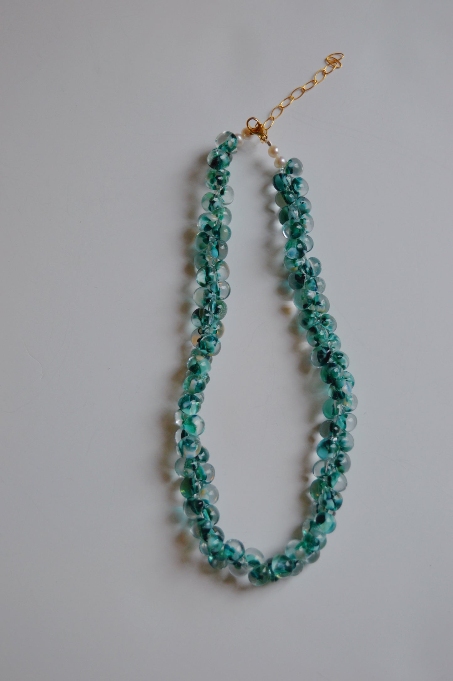 Bubble Glass Necklace- Tulum