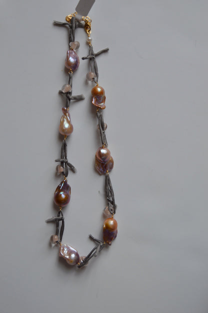 Silk and Pearl Layer - Driftwood