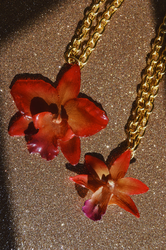 Orchid Necklace
