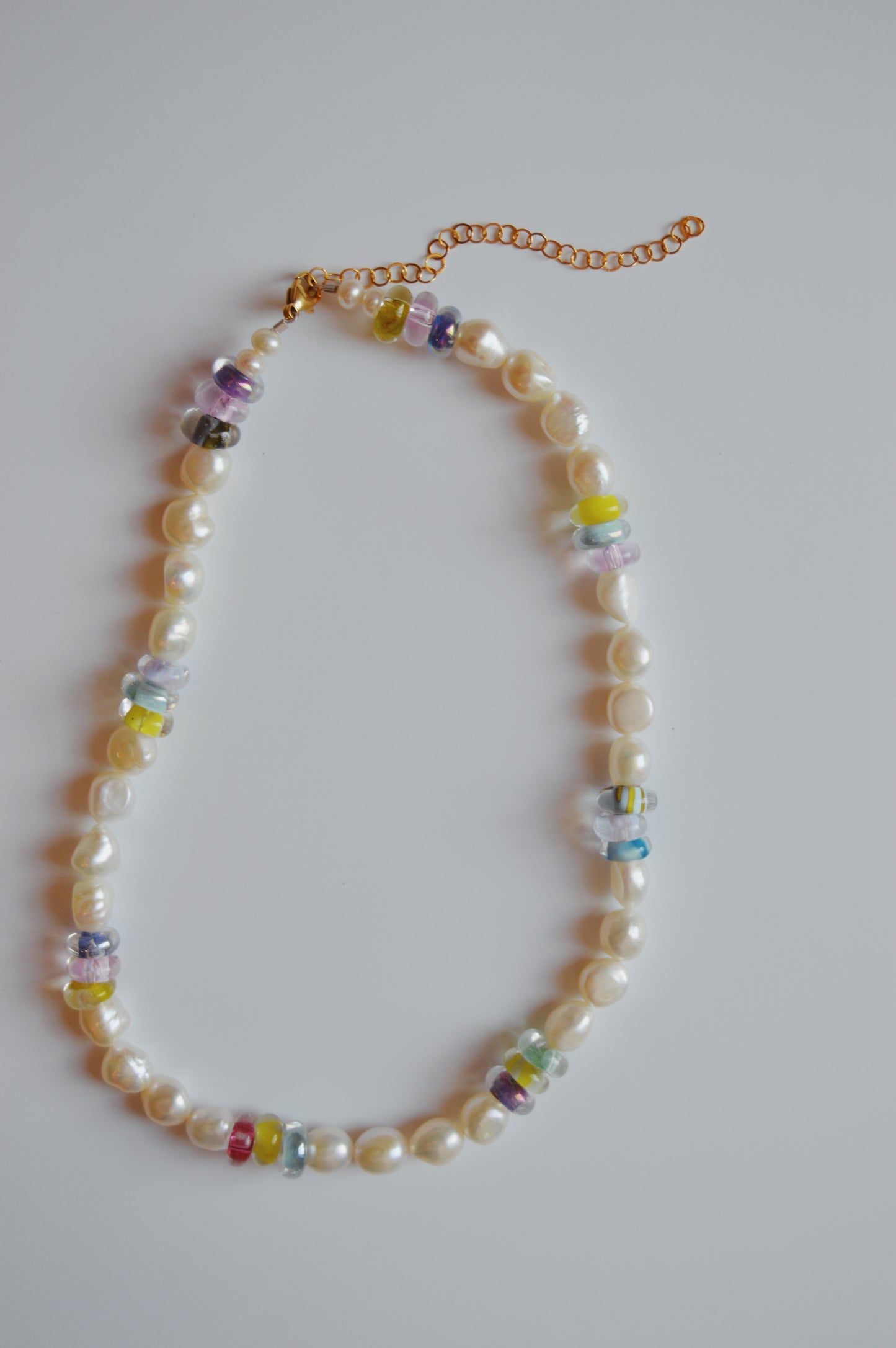 Glass Donut and Pearl Layer