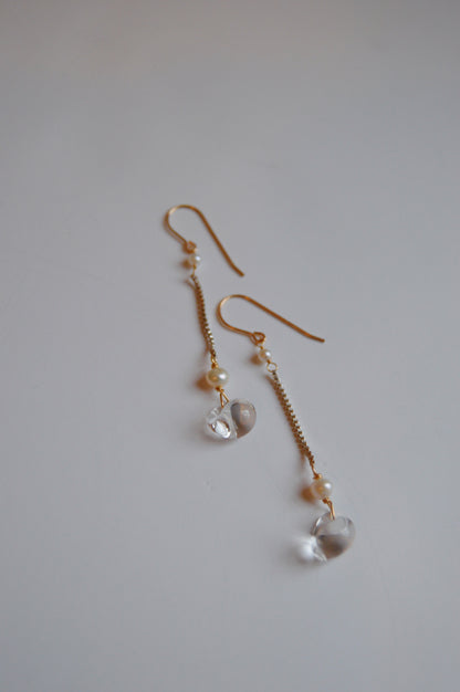 Bubble Drops- Mixed Metal Clear