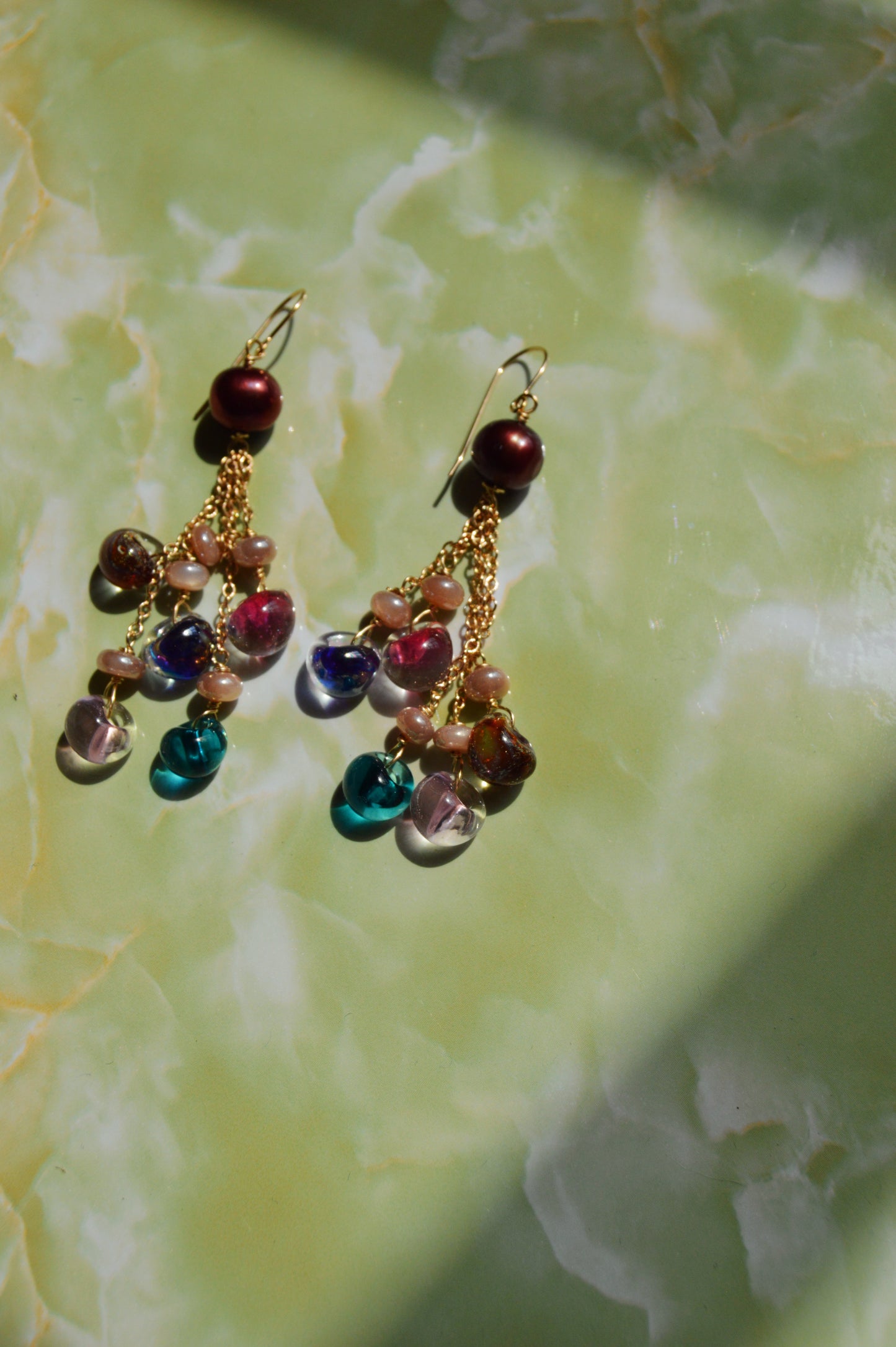Fall Party Drop Earrings