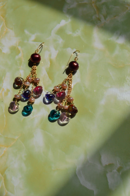 Fall Party Drop Earrings