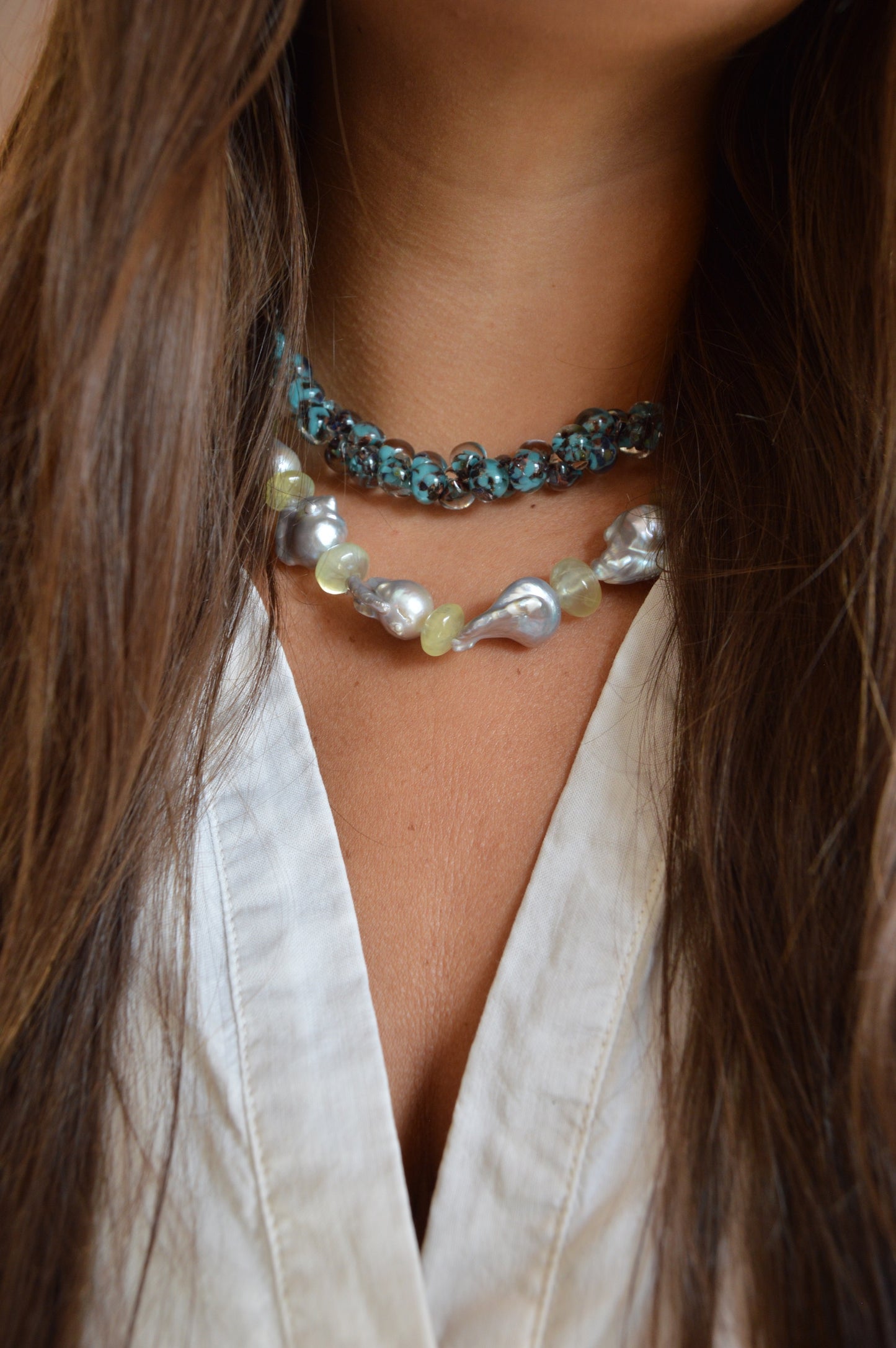 Pearl and Quartz Layer