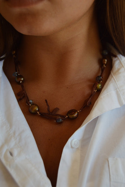 Silk and Pearl Layer - Mocha