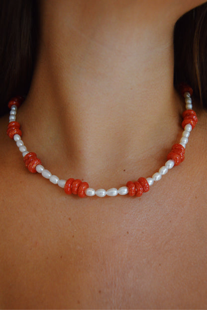 Pearly Donut Layer- Red Sparkle